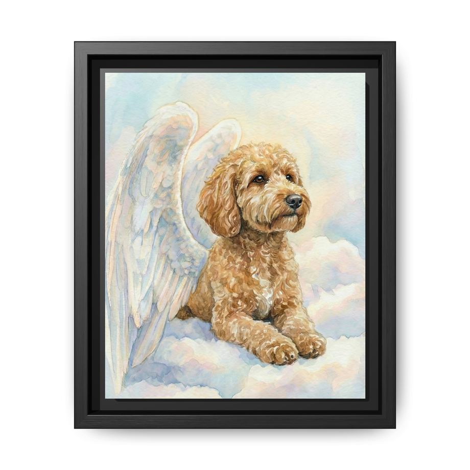 Canvas Framed 8x10 Black