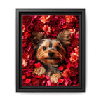 Canvas Framed 8x10 Black