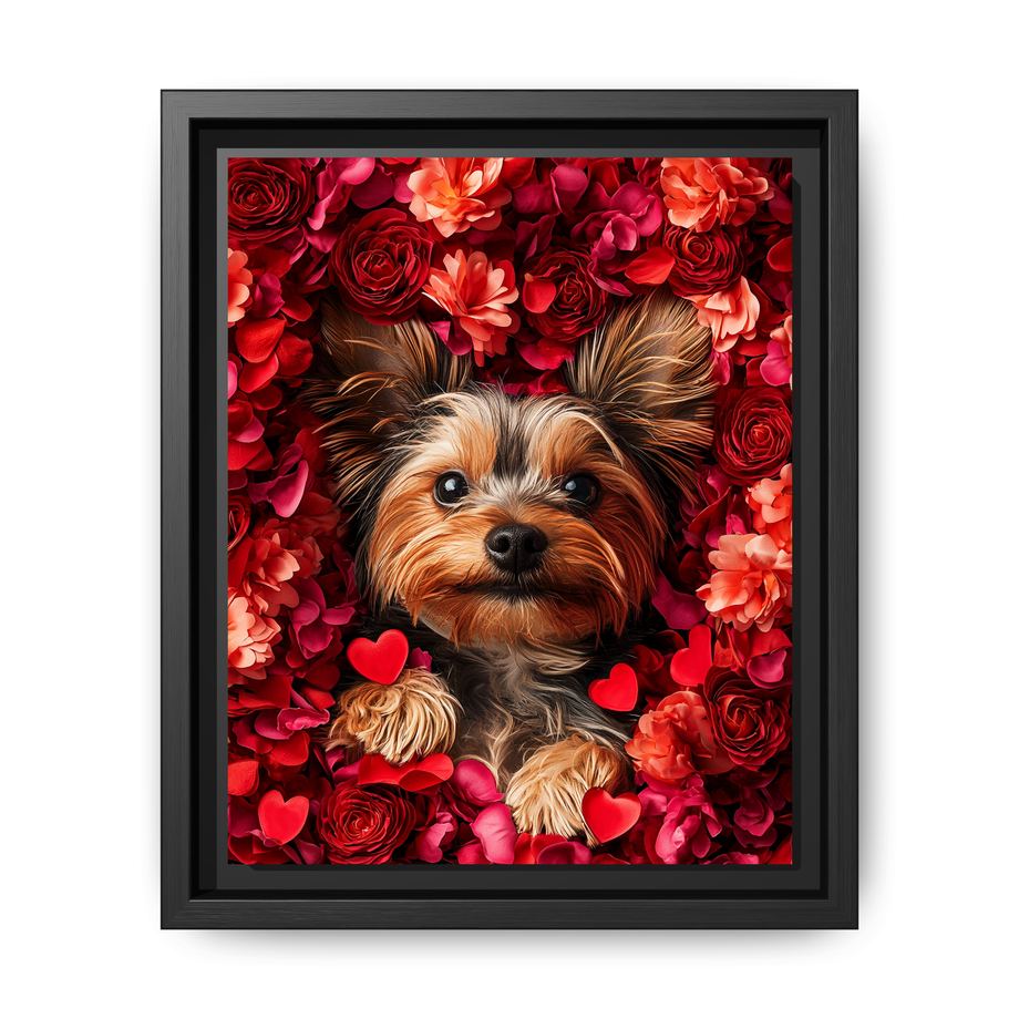 Canvas Framed 8x10 Black