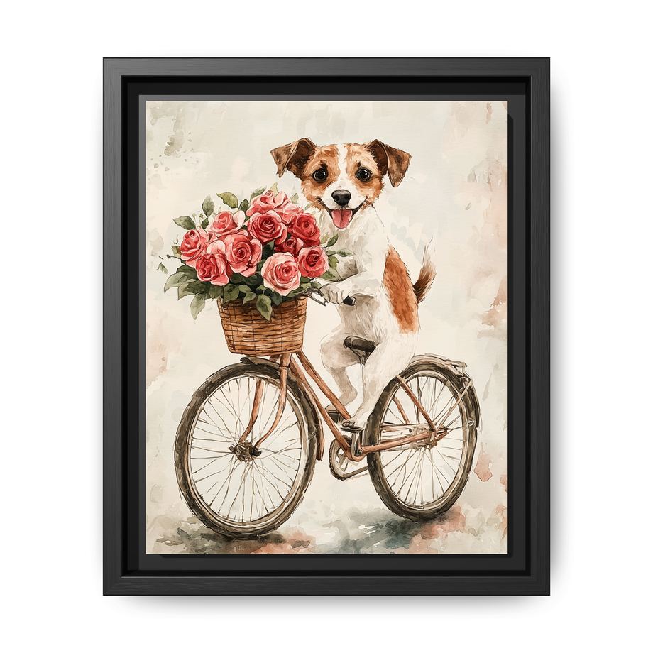 Canvas Framed 8x10 Black