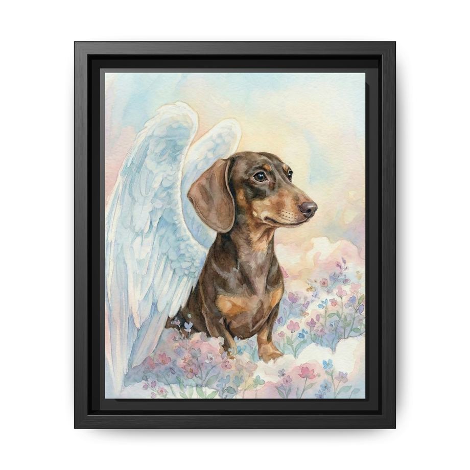 Canvas Framed 8x10 Black