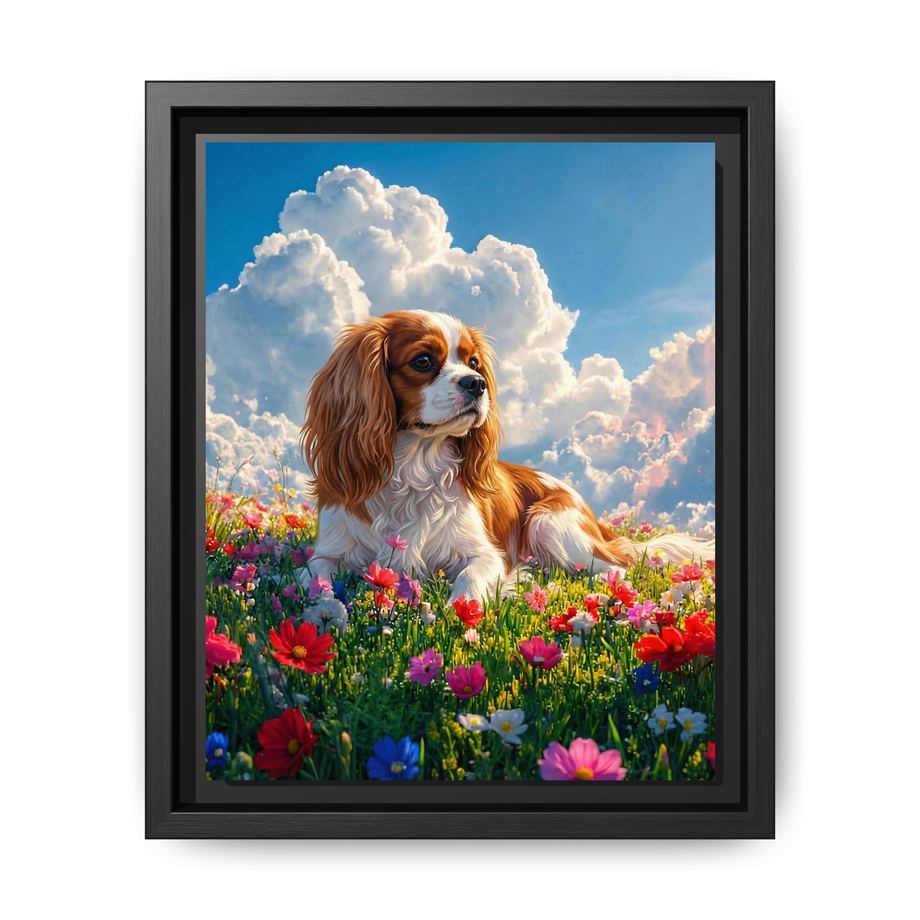 Canvas Framed 8x10 Black