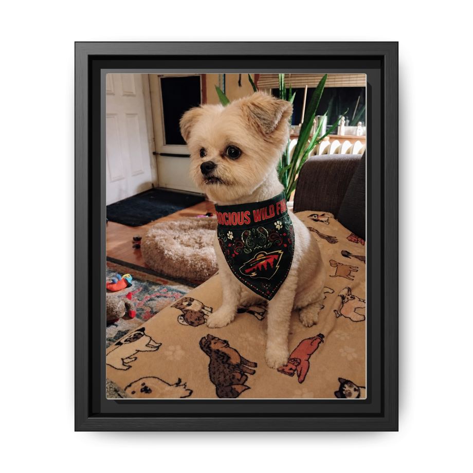 Framed 8x10 Black front
