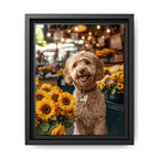 Canvas Framed 8x10 Black
