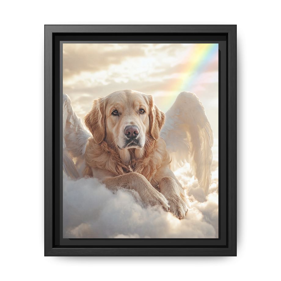 Canvas Framed 8x10 Black