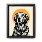 Canvas Framed 8x10 Black