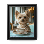 Canvas Framed 8x10 Black