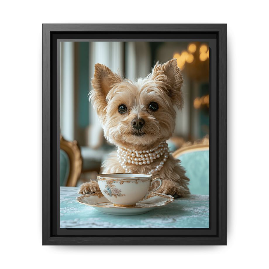 Canvas Framed 8x10 Black