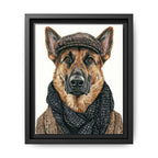 Canvas Framed 8x10 Black