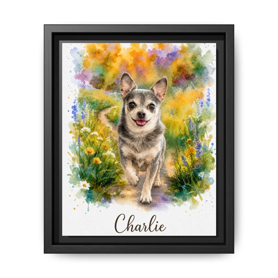 Framed 8x10 Black front