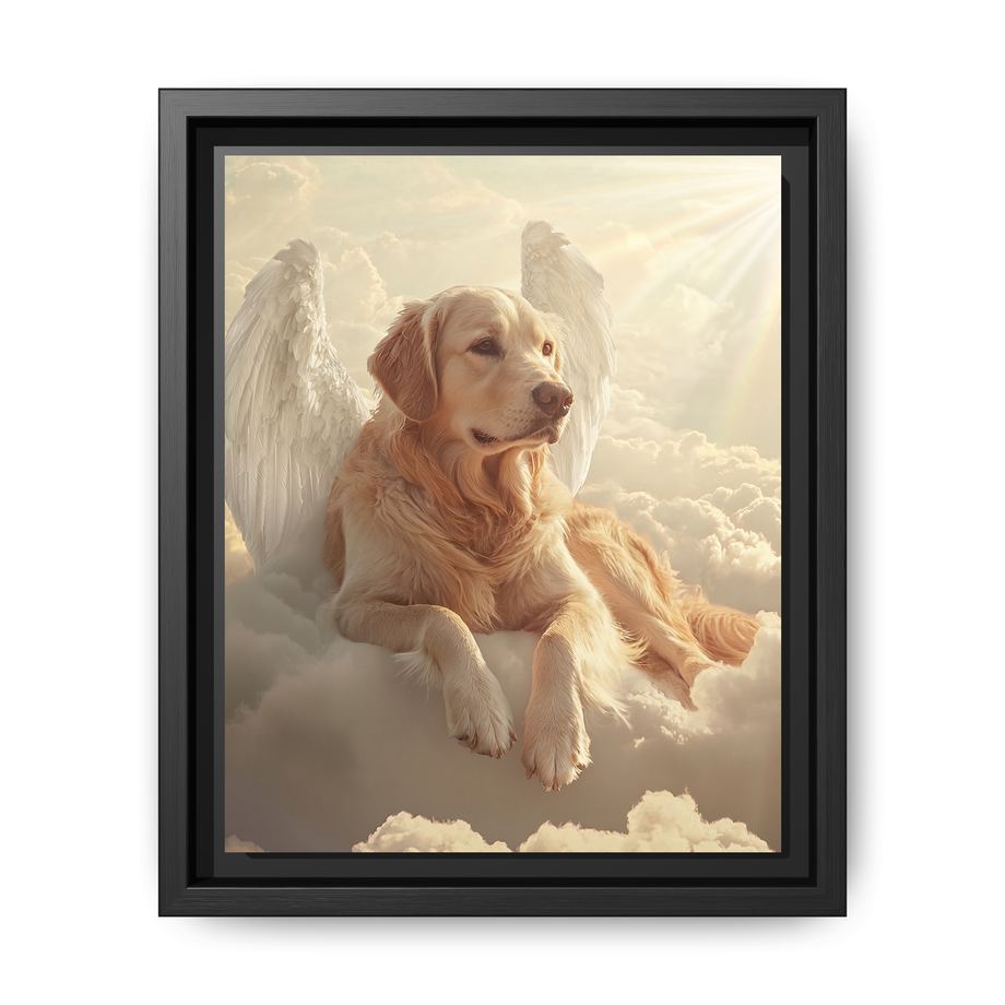 Canvas Framed 8x10 Black