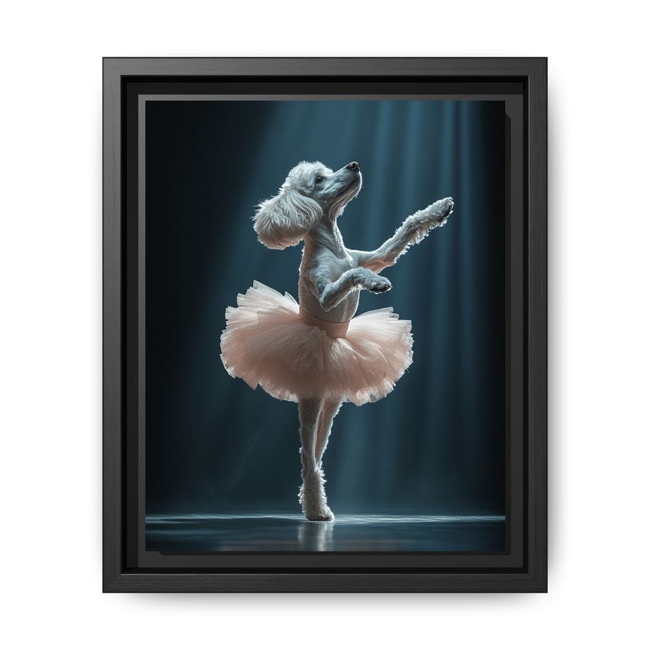 Canvas Framed 8x10 Black