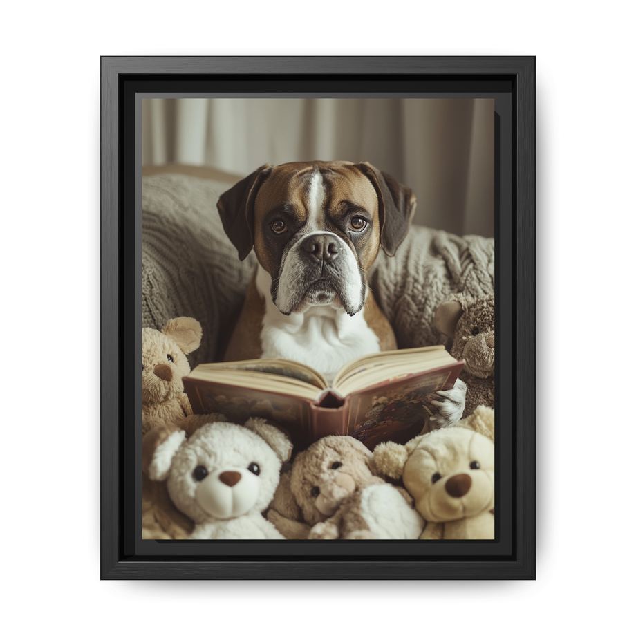 Canvas Framed 8x10 Black