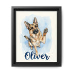 Canvas Framed 8x10 Black