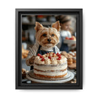 Canvas Framed 8x10 Black