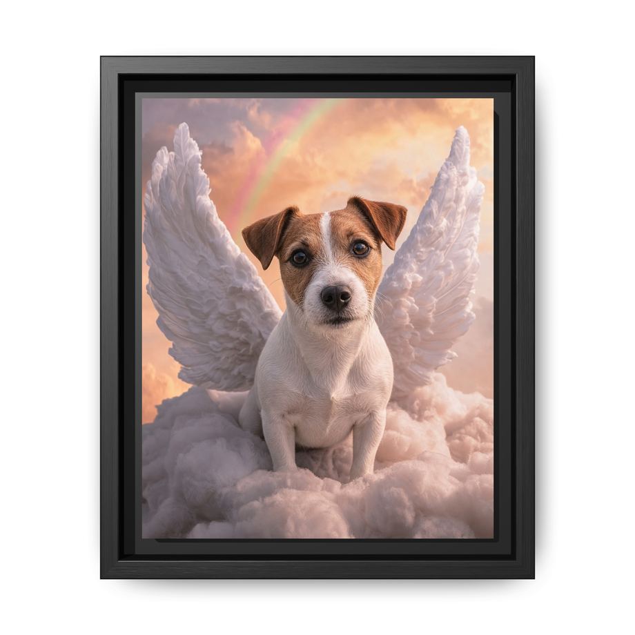 Canvas Framed 8x10 Black