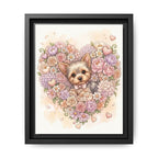 Canvas Framed 8x10 Black