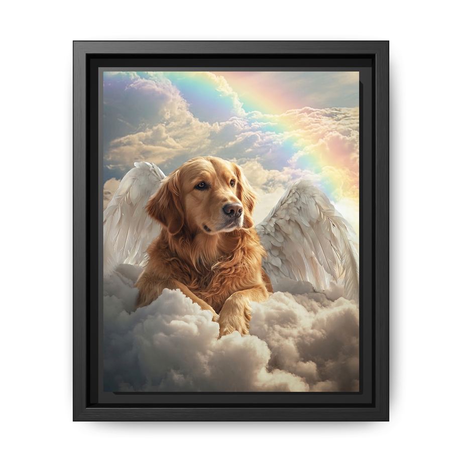 Canvas Framed 8x10 Black