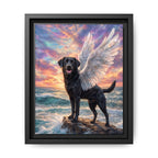 Canvas Framed 8x10 Black
