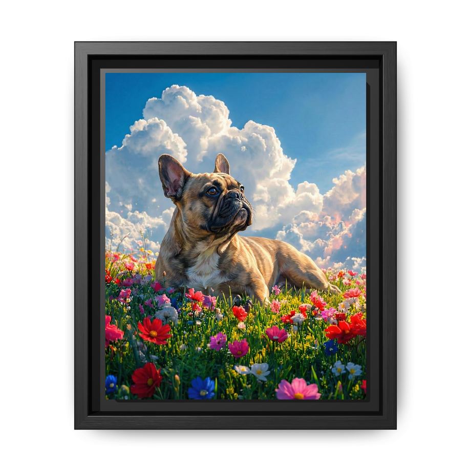 Canvas Framed 8x10 Black
