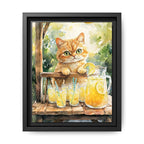 Canvas Framed 8x10 Black