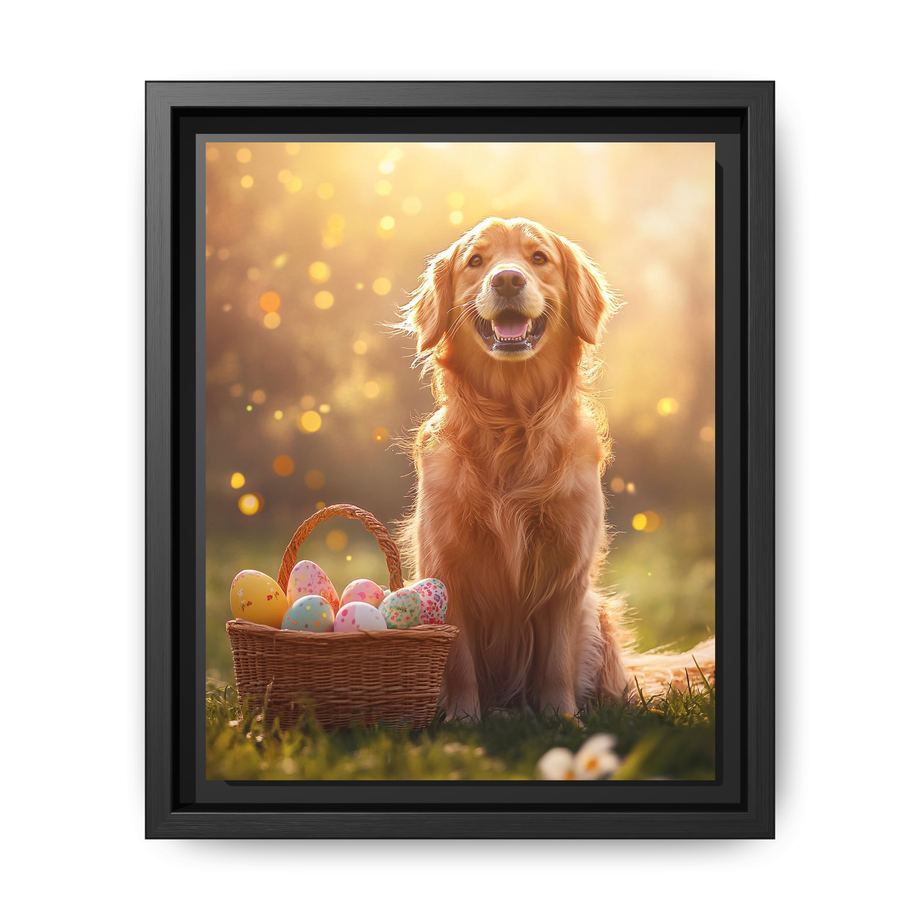 Canvas Framed 8x10 Black