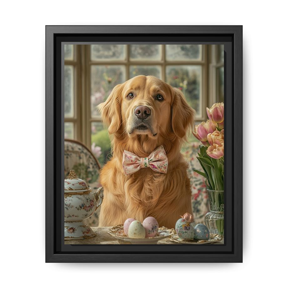 Canvas Framed 8x10 Black