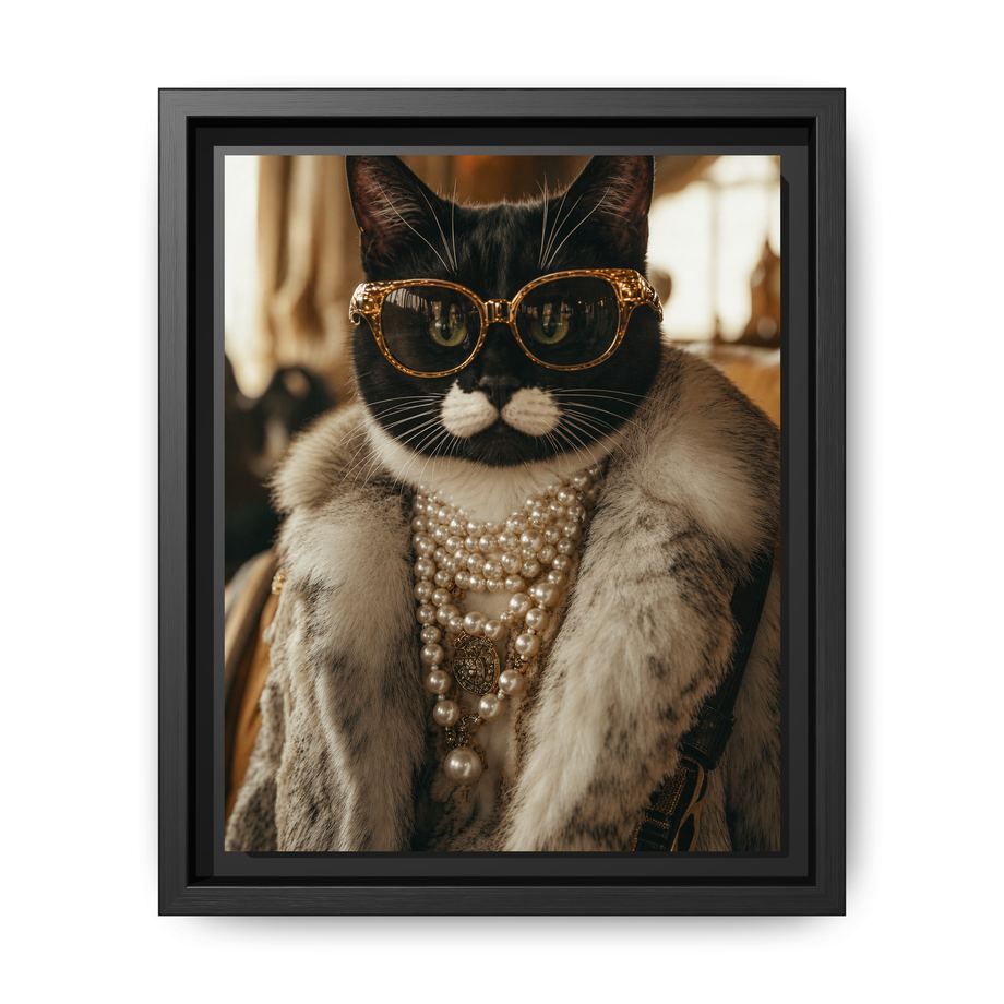 Framed 8x10 Black front