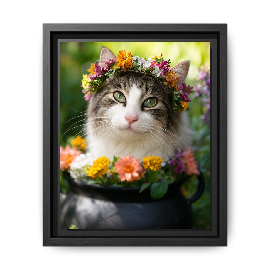 Framed 8x10 Black front