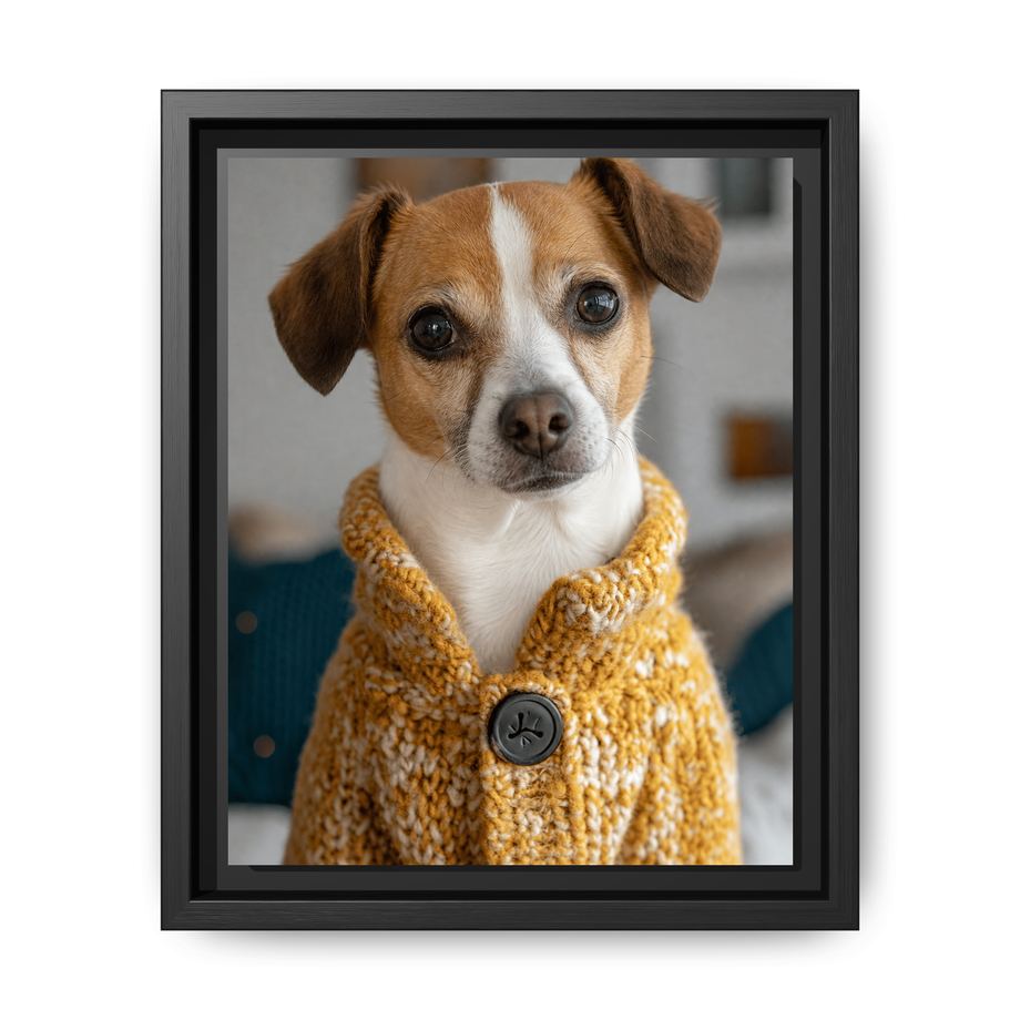 Framed 8x10 Black front
