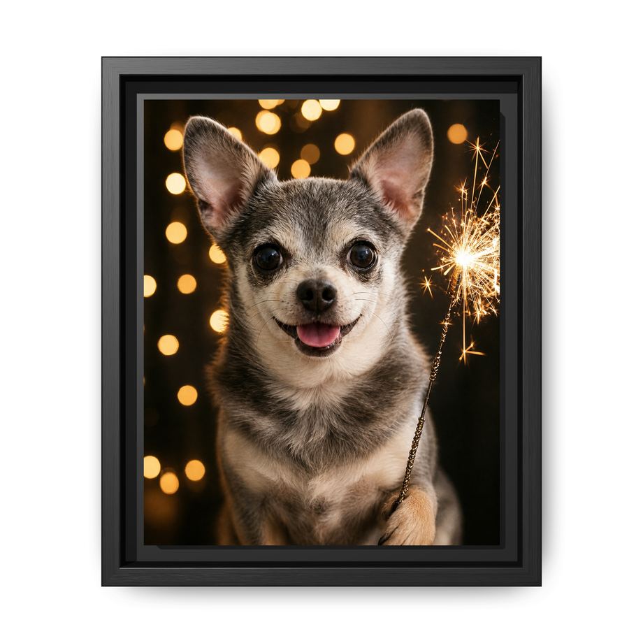 Framed 8x10 Black front