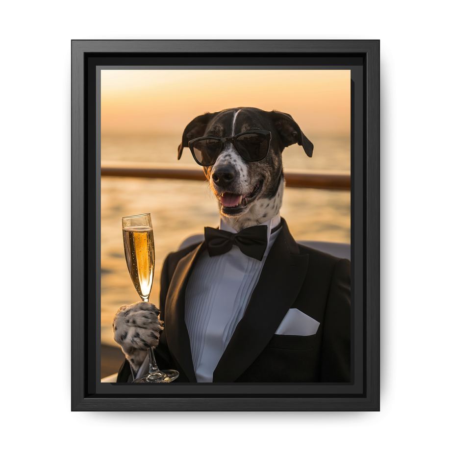 Framed 8x10 Black front