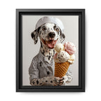 Canvas Framed 8x10 Black