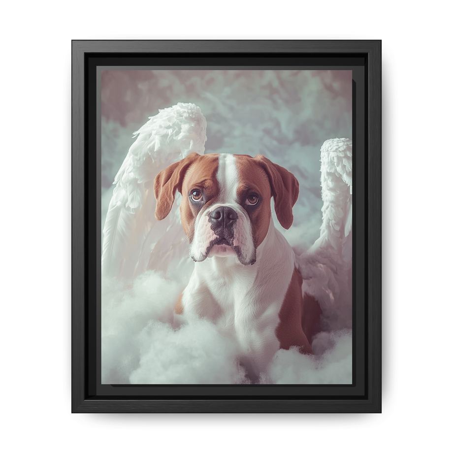 Canvas Framed 8x10 Black