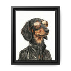 Canvas Framed 8x10 Black