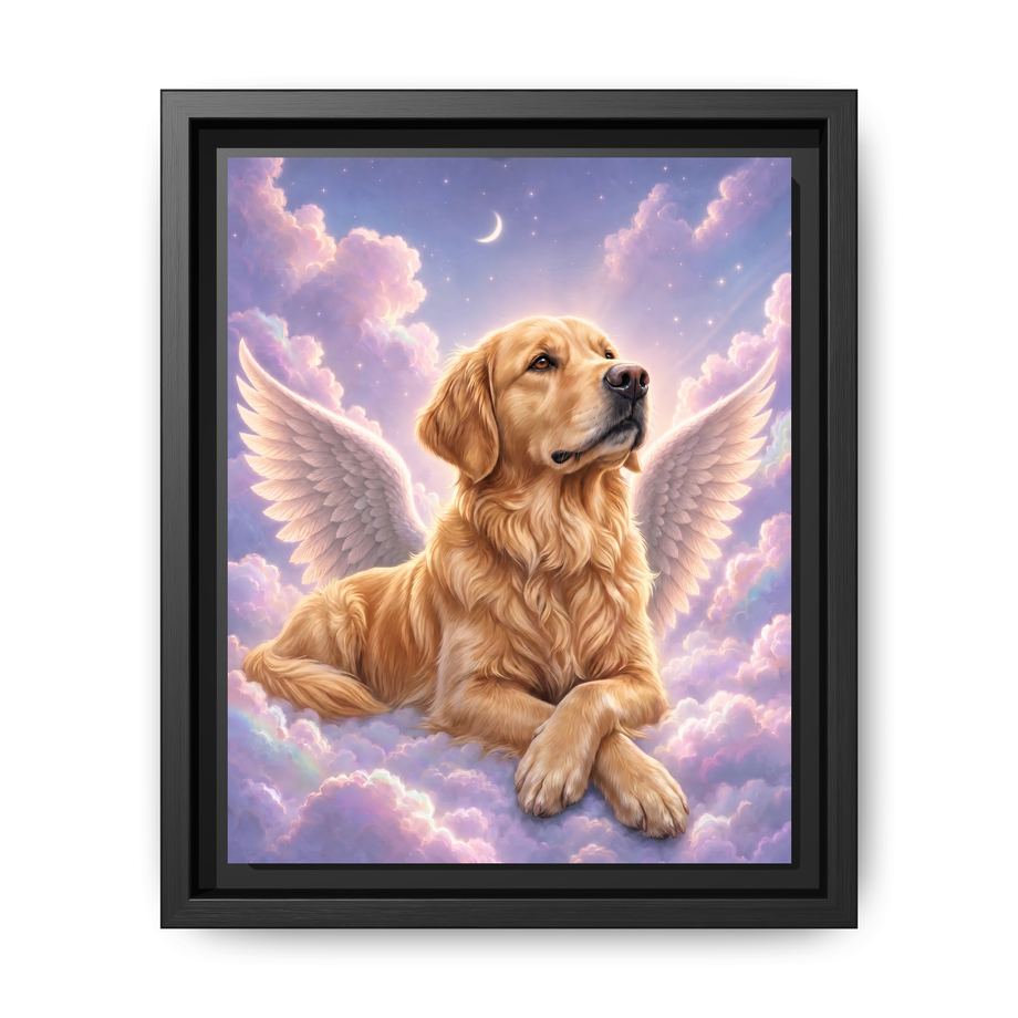 Canvas Framed 8x10 Black