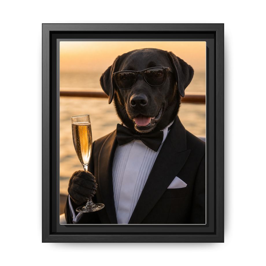 Framed 8x10 Black front