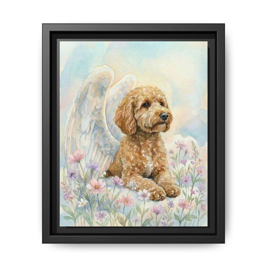 Canvas Framed 8x10 Black