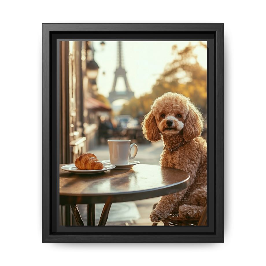 Canvas Framed 8x10 Black