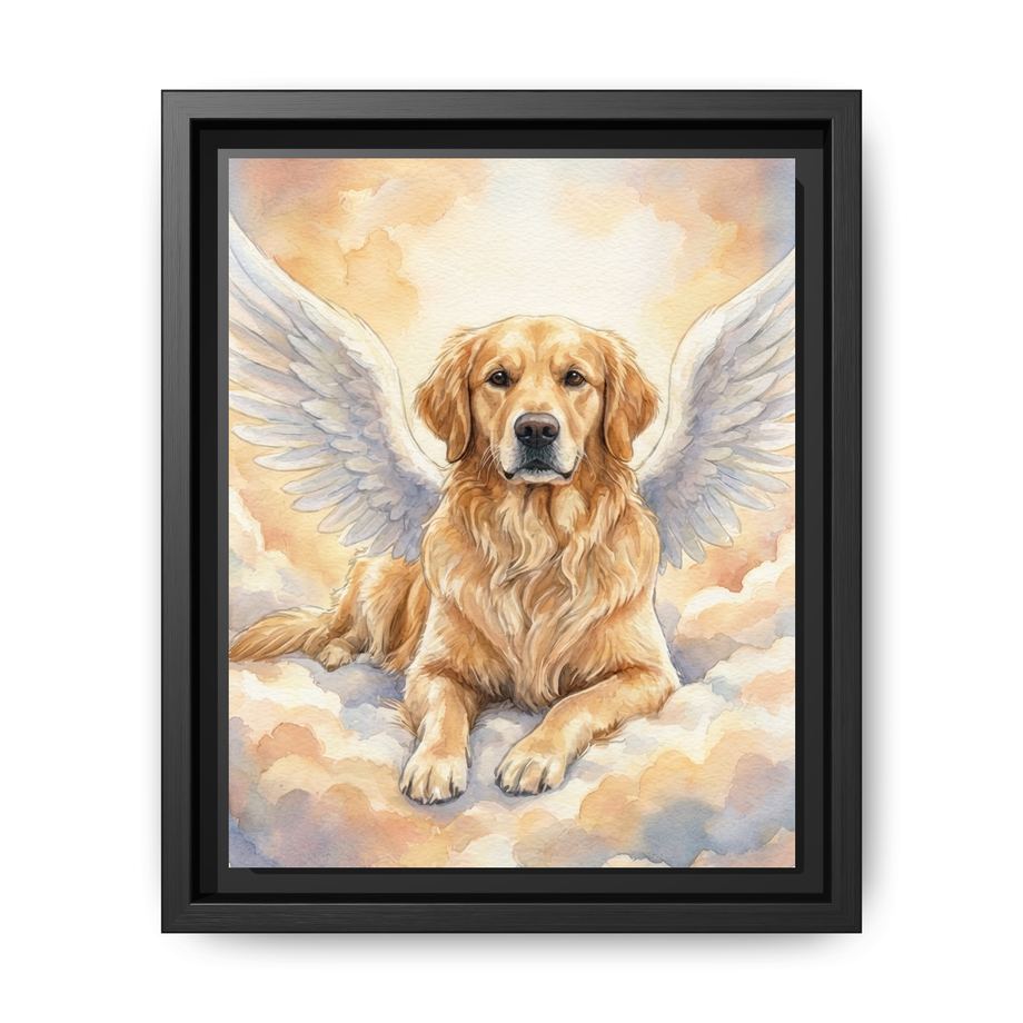 Canvas Framed 8x10 Black