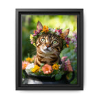 Canvas Framed 8x10 Black