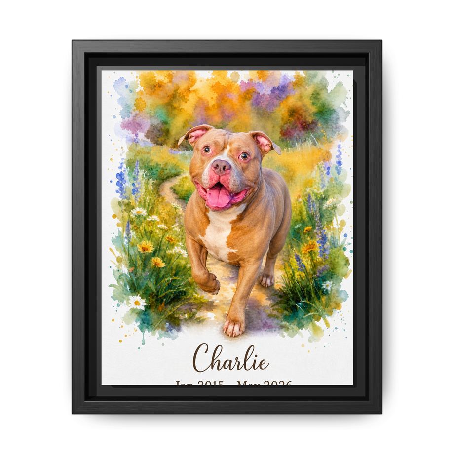 Framed 8x10 Black front