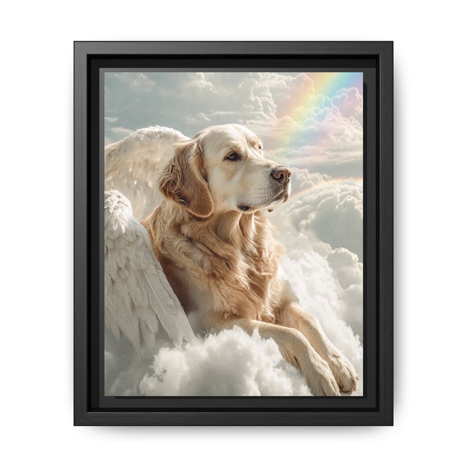 Canvas Framed 8x10 Black