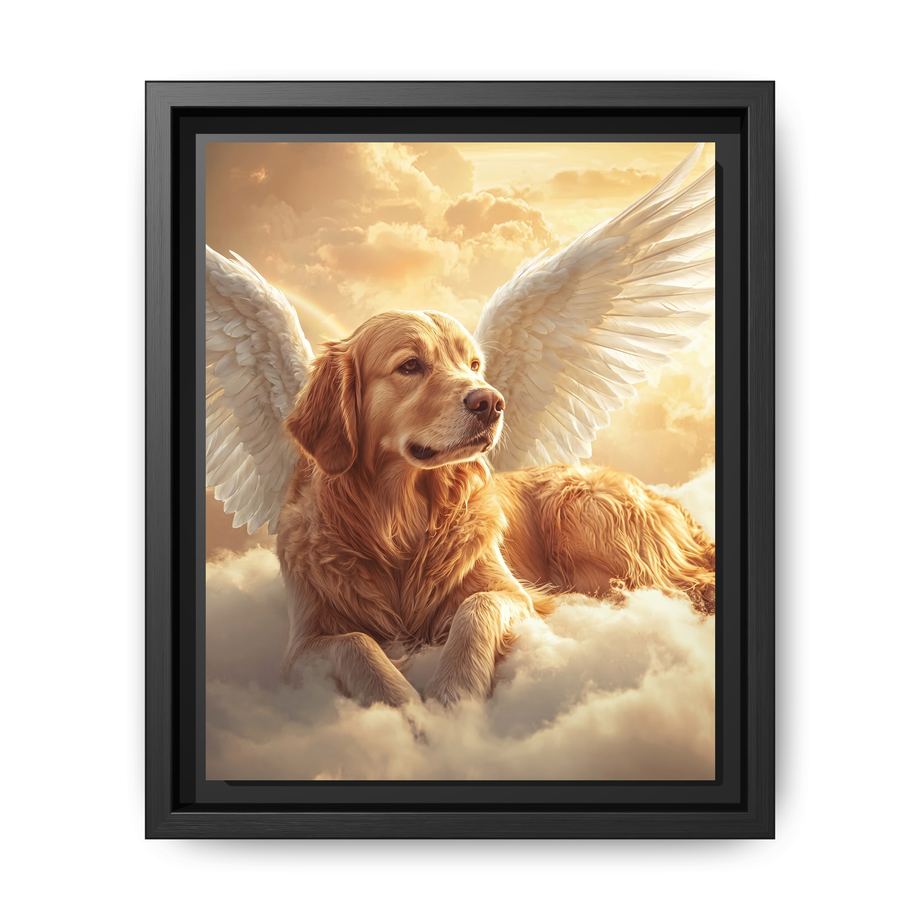 Canvas Framed 8x10 Black