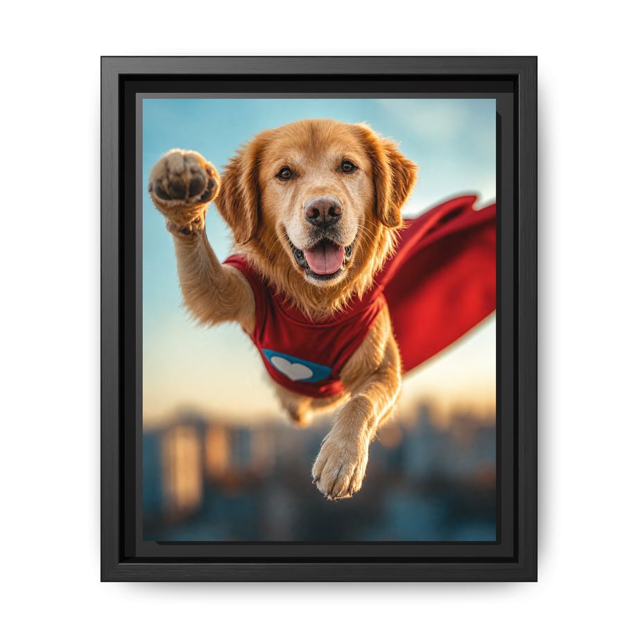 Framed 8x10 Black front