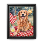 Canvas Framed 8x10 Black