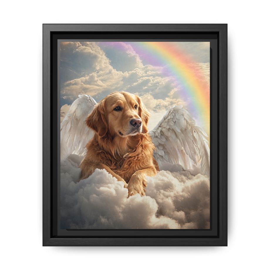 Canvas Framed 8x10 Black