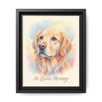 Canvas Framed 8x10 Black
