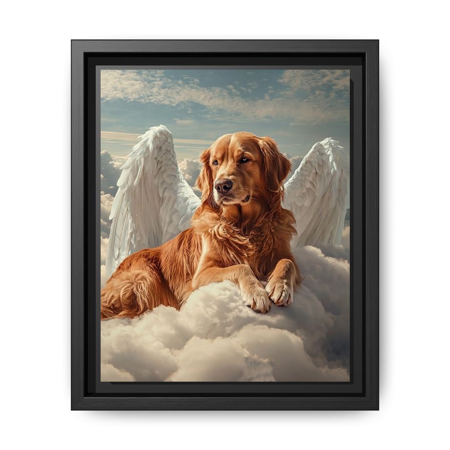 Canvas Framed 8x10 Black