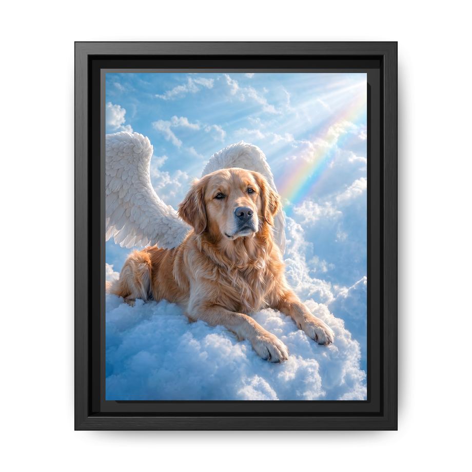Canvas Framed 8x10 Black